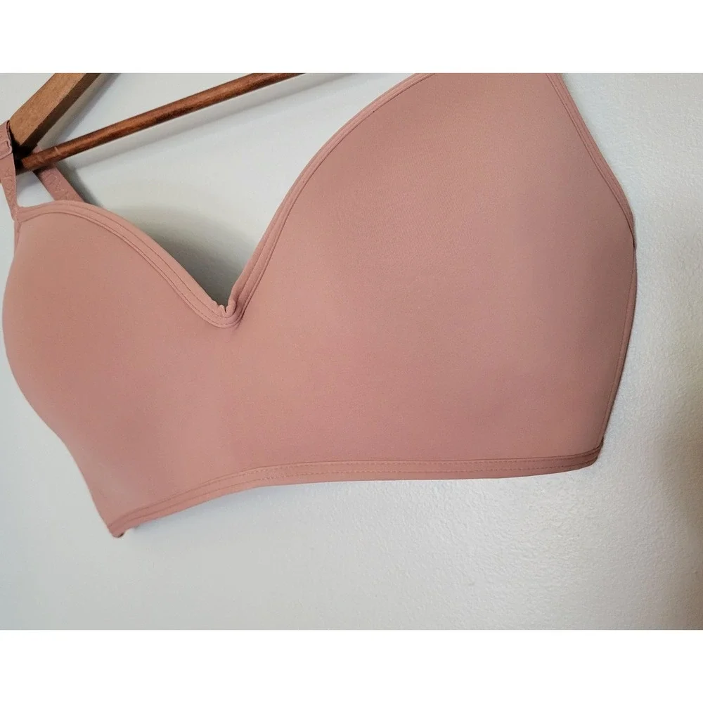 NAUTICA Intimates Size 40DD Pink Rose Lightly Lined‎ Coverage NO Underwire Bra - Picture 6 of 16